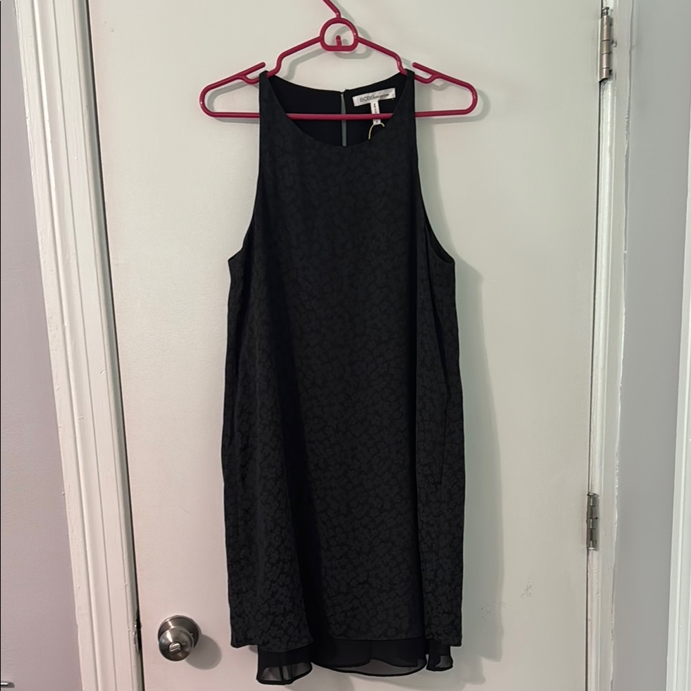 BCBG Satin Sleeveless Dress